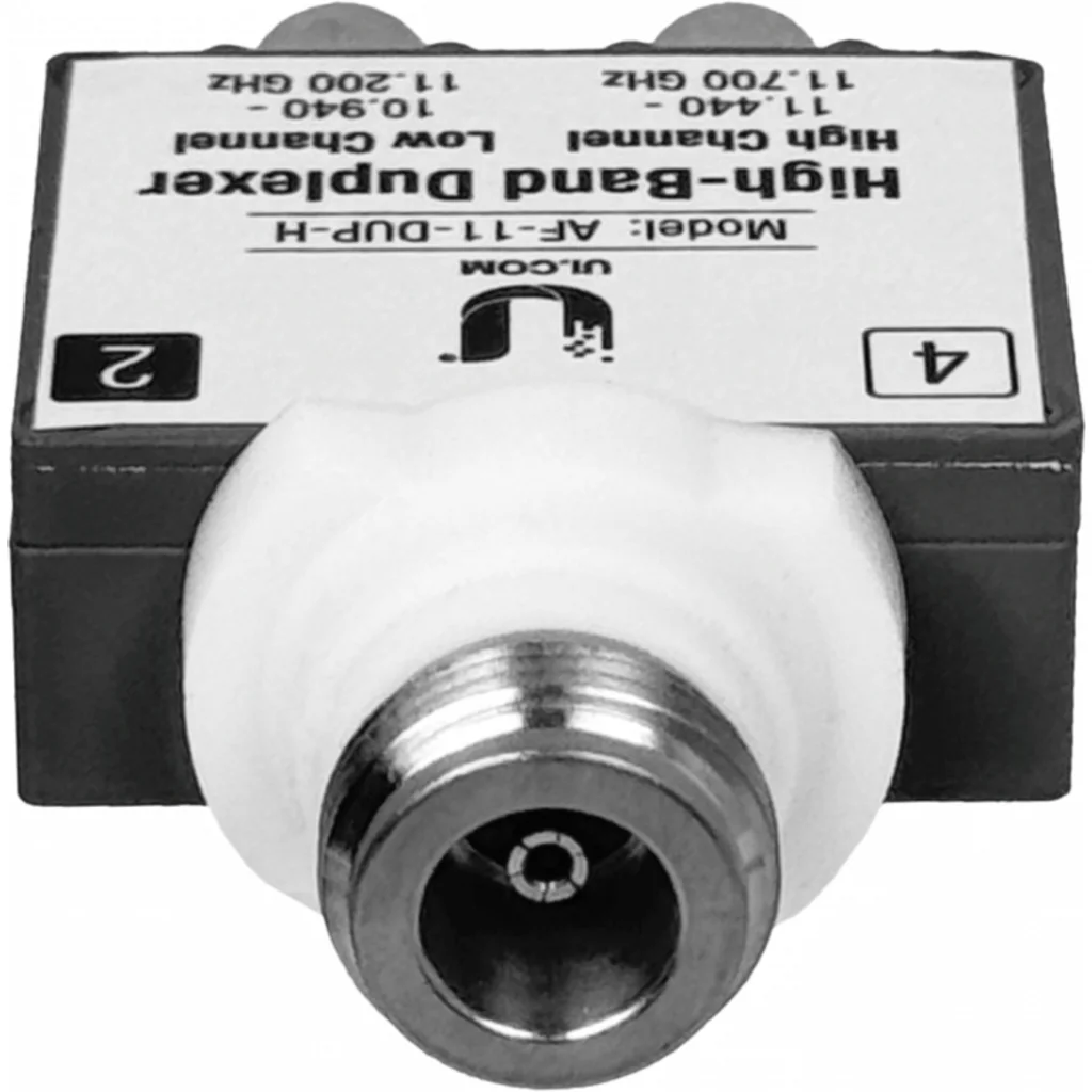 Imagen 3 de UBIQUITI 10,9-11,2/11,4-11,7GHz 2-SMA-M 1-N-H Multiplexor para AF-11
