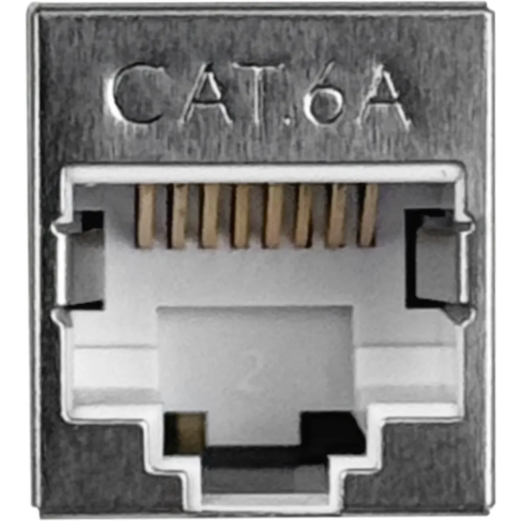 Imagen 3 de UBIQUITI 1un Copla Cat6A RJ45 Blindada Hembra-Hembra Union