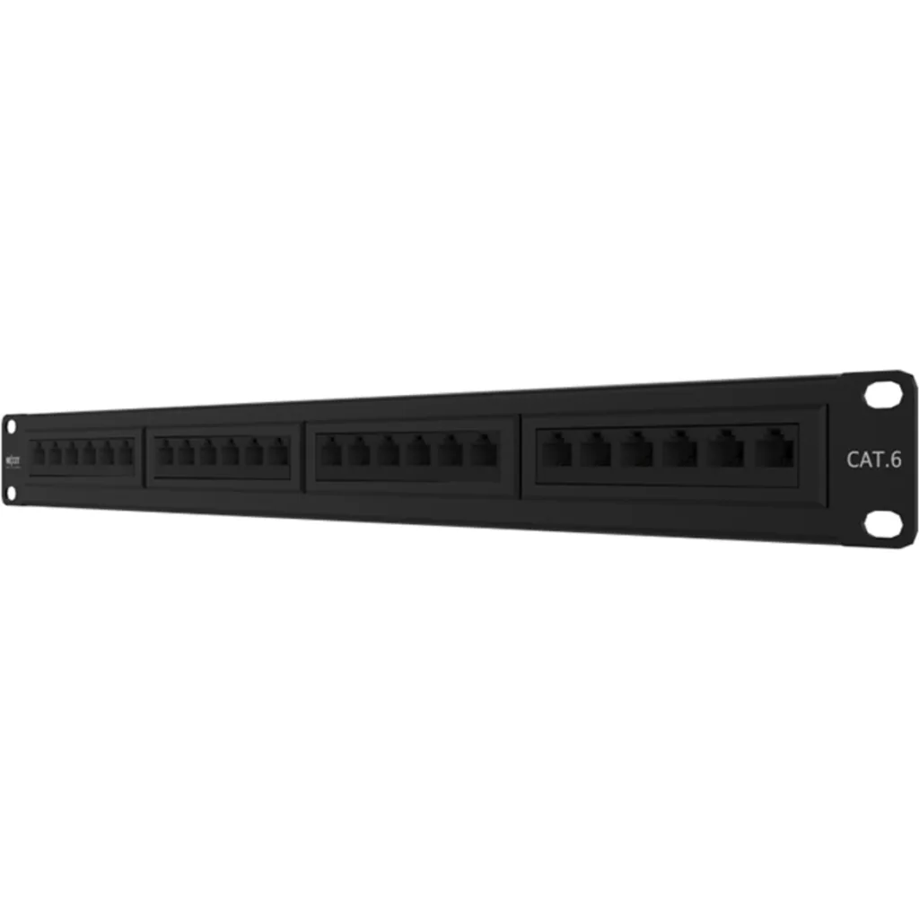 Imagen 2 de Patch Panel 24 Puertos Categoria 6 Nexxt Esquema de cableado : T568B