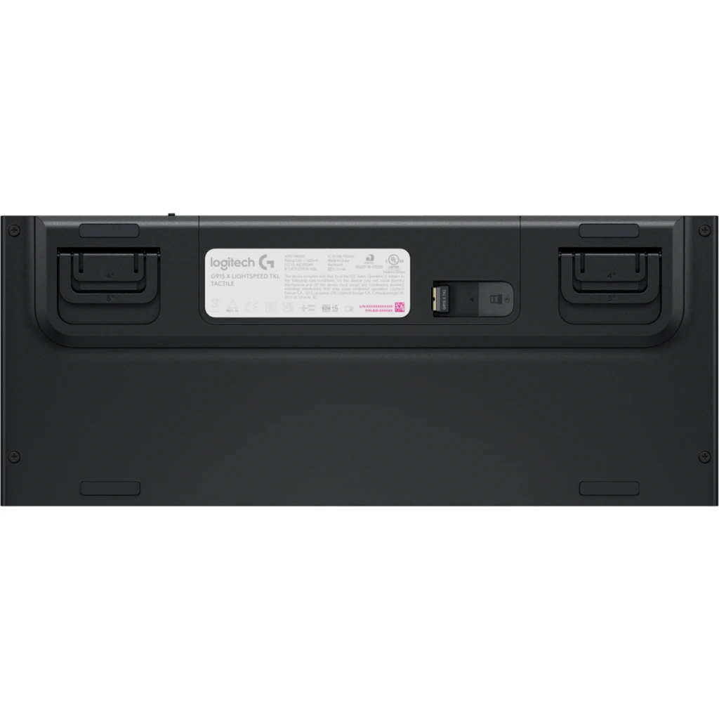 Imagen 4 de Teclado Gamer Logitech G915 X LIGHTSPEED TKL Inalámb. Inglés Switch Táctil Blanc