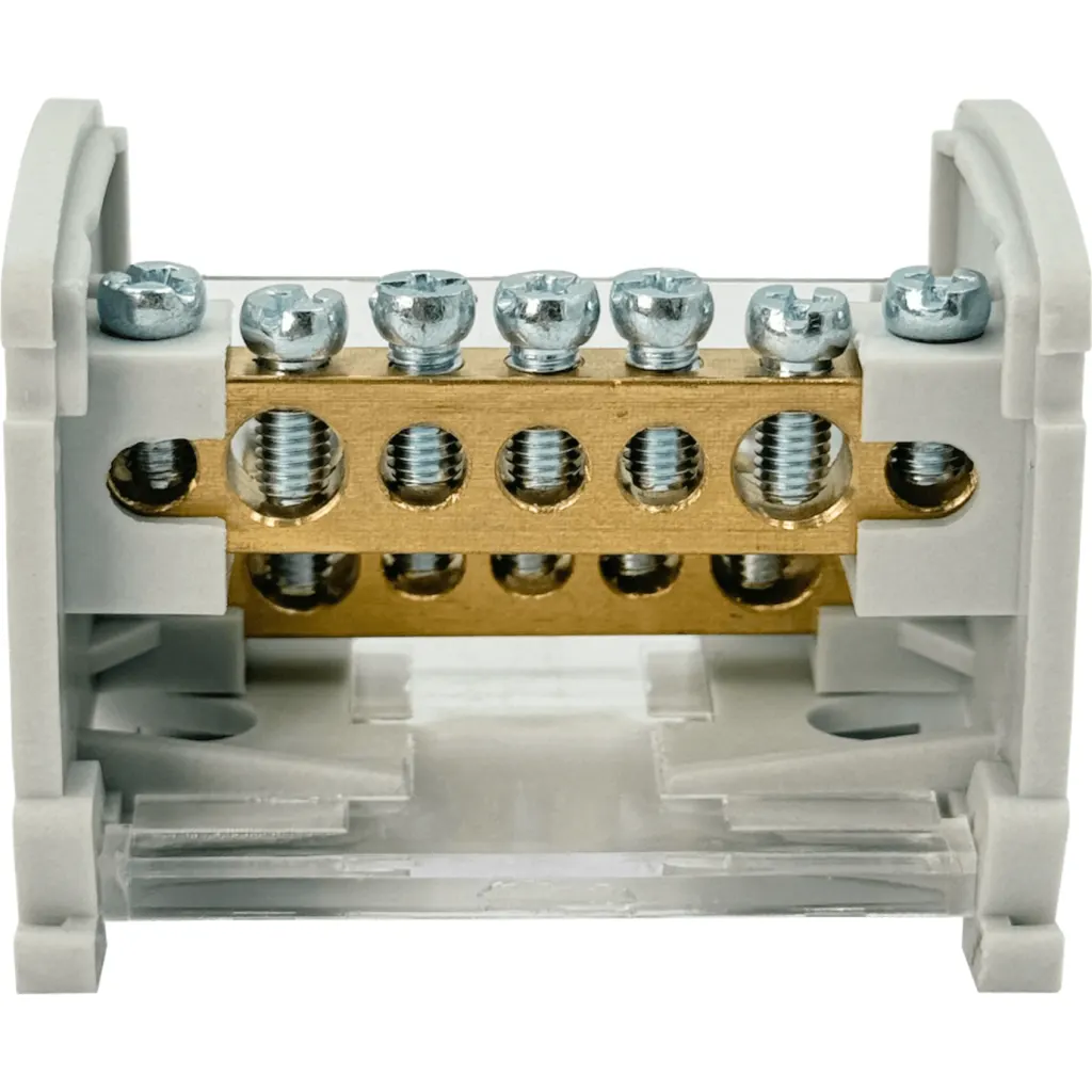 Imagen 2 de 2x7-Polos Repartidor Bipolar 125A 40oC 500V 1,5-25mm2