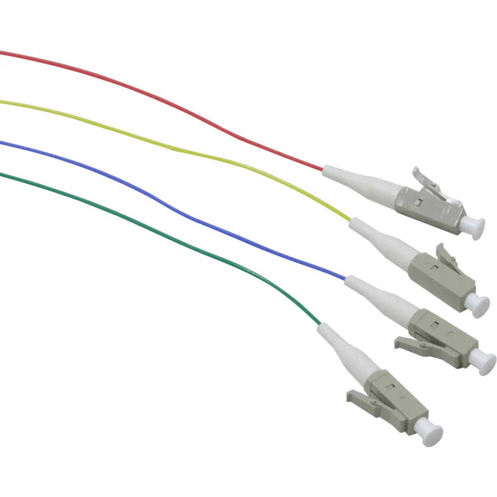 Imagen 1 de LC/UPC OM3 Multimodo 1,5mt 4-Unidades Pigtail 50/125um 0,9mm 150cm