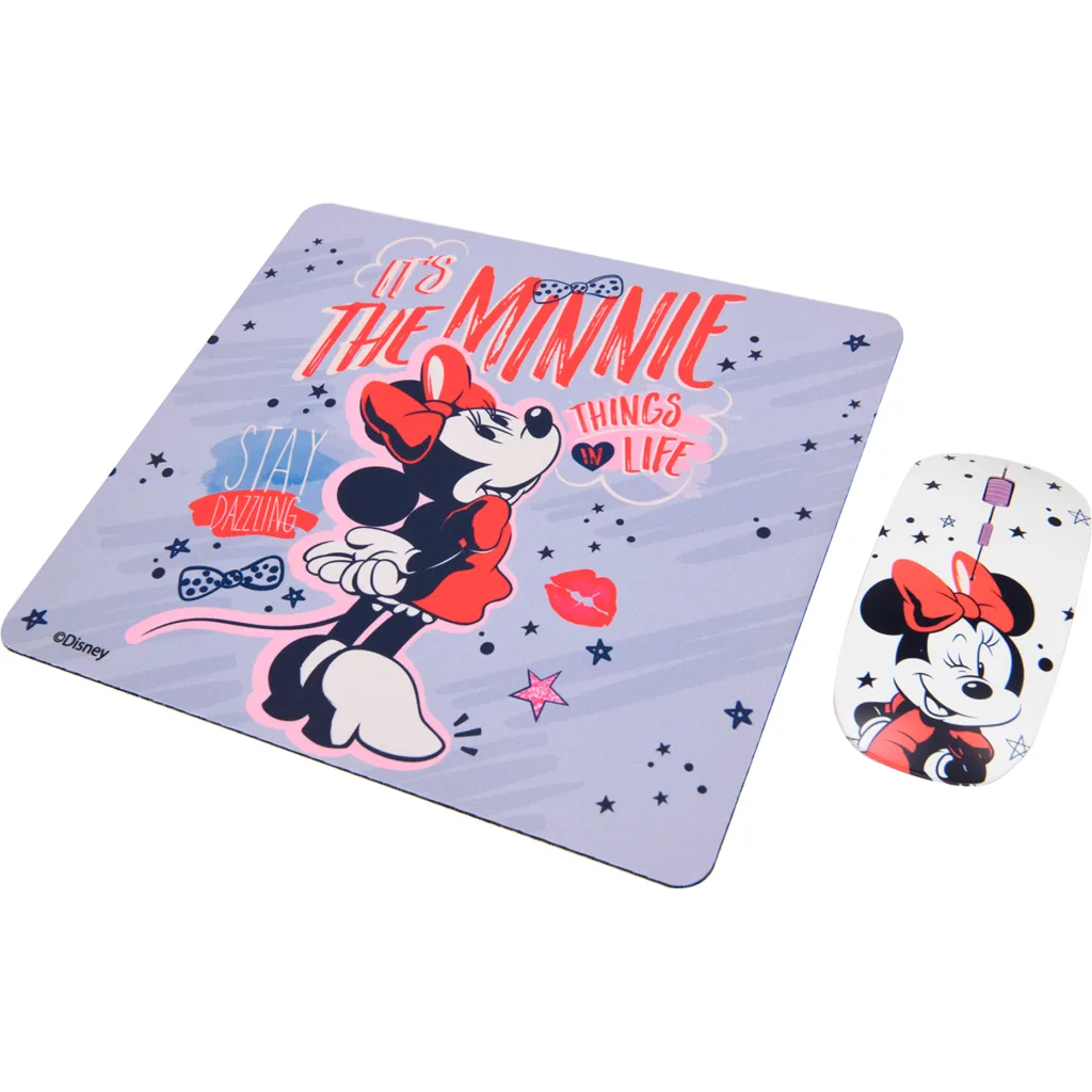 Imagen 2 de 76410N-NOC KIT MOUSE INALAMBRICO Y MOUSE PAD MINNIE 1