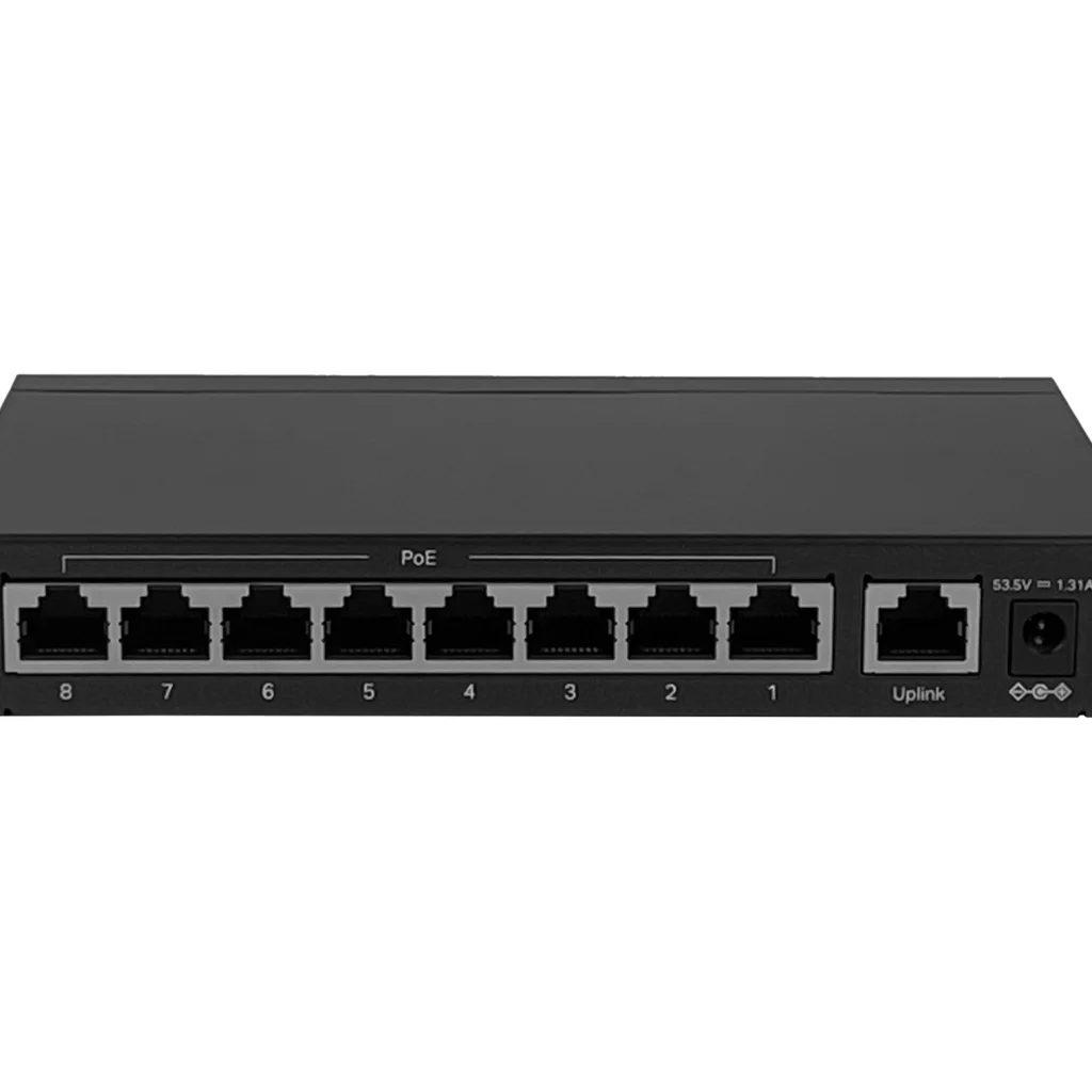 Imagen 6 de Switch TP-Link TL-SF1009P 8+1 Puertos (AUTO MDI/MDIX, 1.8 Gbps, PoE+, 65W)