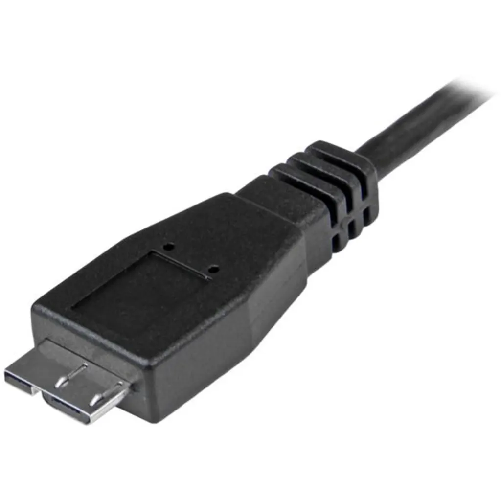 Imagen 3 de Cable USB StarTech USB Tipo-C a Micro USB Tipo-B v3.0 M/M, 0.5mts Negro StarTech