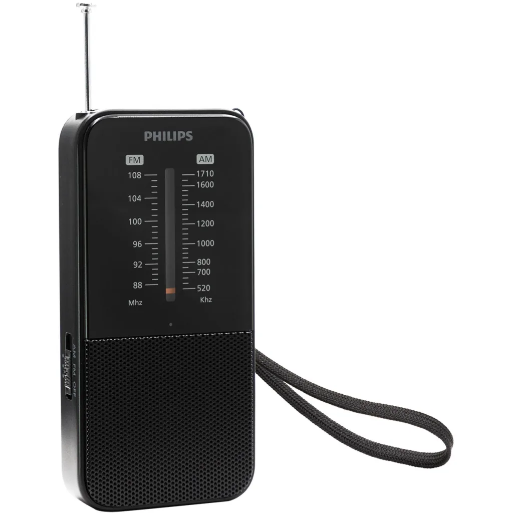 Imagen 0 de RADIO PORTATIL TAR1509 PHILIPS NEGRO