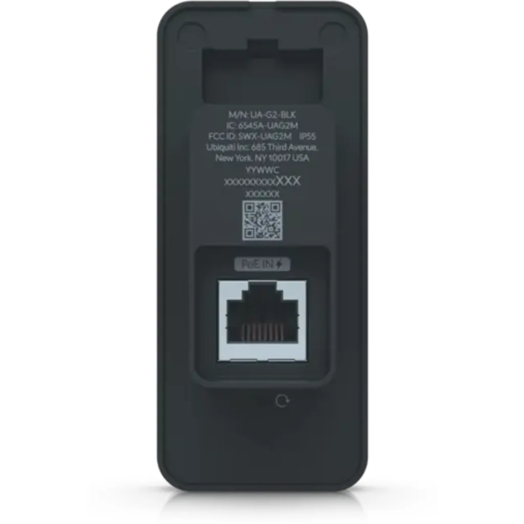 Imagen 3 de UBIQUITI NEGRO Parlante Lector Bt NFC 1-100 req-PoE IP55 Unifi-Access.
