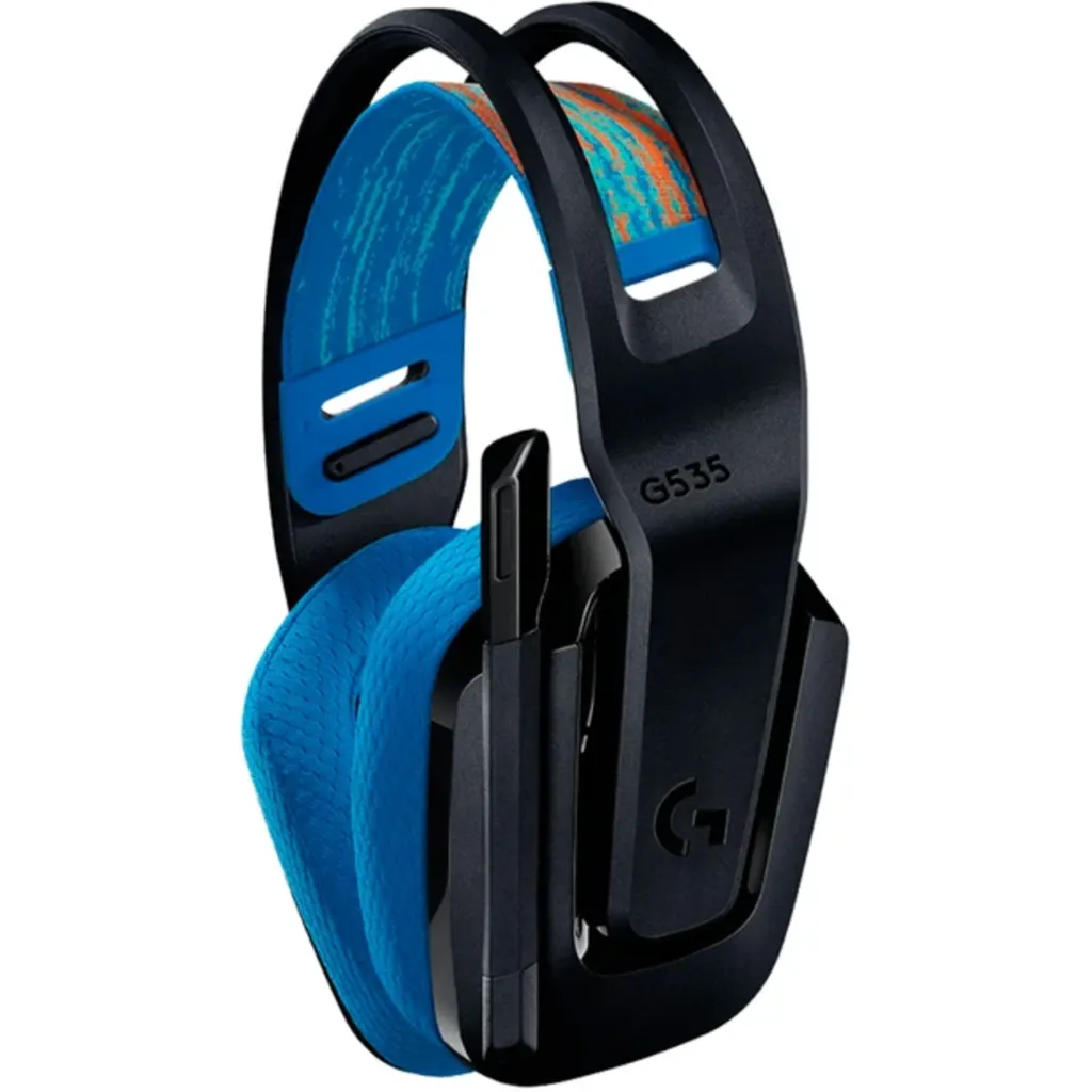 Imagen 2 de Audífonos Inalámbricos Gamer Logitech G535 LigthSpeed 2.4Ghz PC/PS Azul/Negro