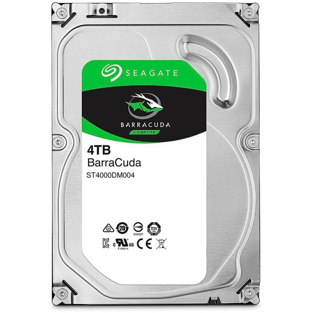 Disco Duro Seagate Barracuda 4TB 3.5" 5400RPM SATA III 6GB/s 256MB