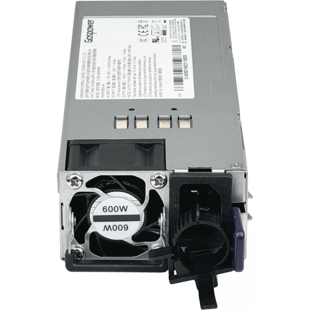 Imagen 4 de MIKROTIK Hot Swap 600W power supply for CRS320-8P-8B-4S+RM