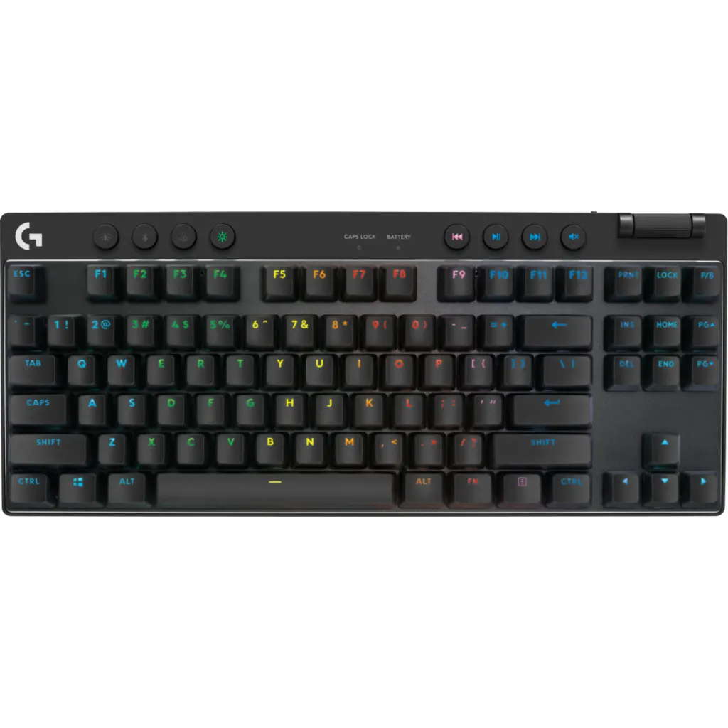 Imagen 1 de Teclado Logitech H Pro X TKL Gaming Conectividad Inalámbrica Iluminación RGB