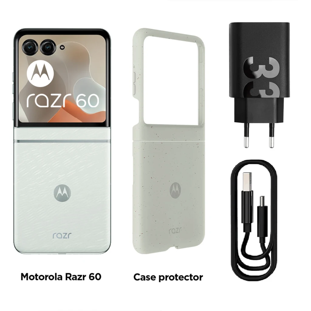 Imagen 3 de Celular Motorola Razr 60 Memoria 512GB RAM 12GB 50MP 6.9' Blanco