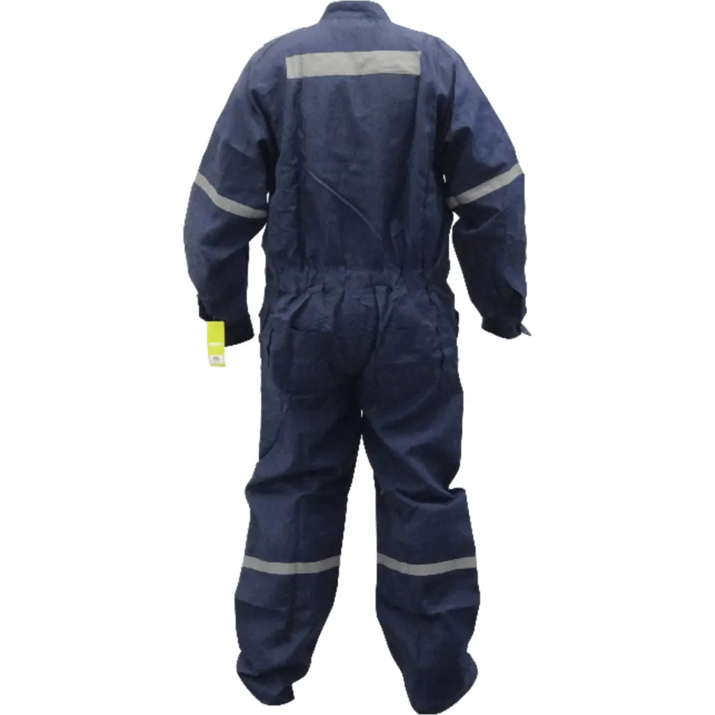 XXL Azul 50/52 Alt180cm Overol Poplin Cintas-Reflectantes Poliester