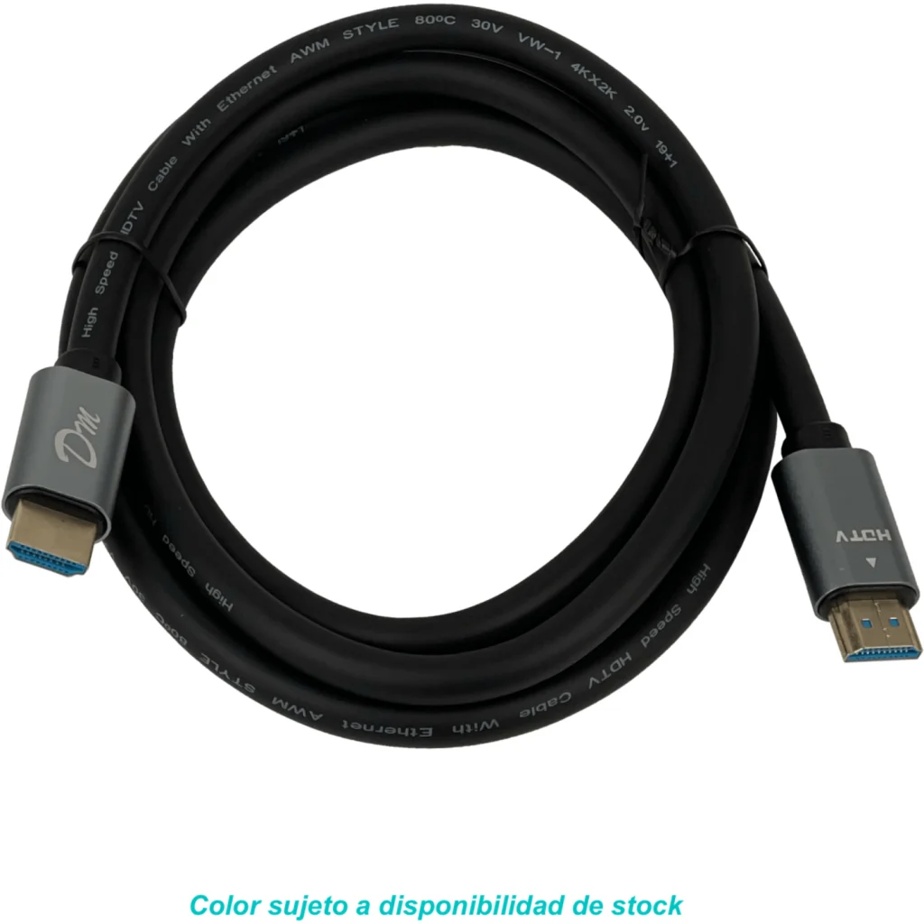 Imagen 1 de 1,5mt 4K 2160p HDMI-M HDMI-M Cable Negro v2.0 60Hz 150cm