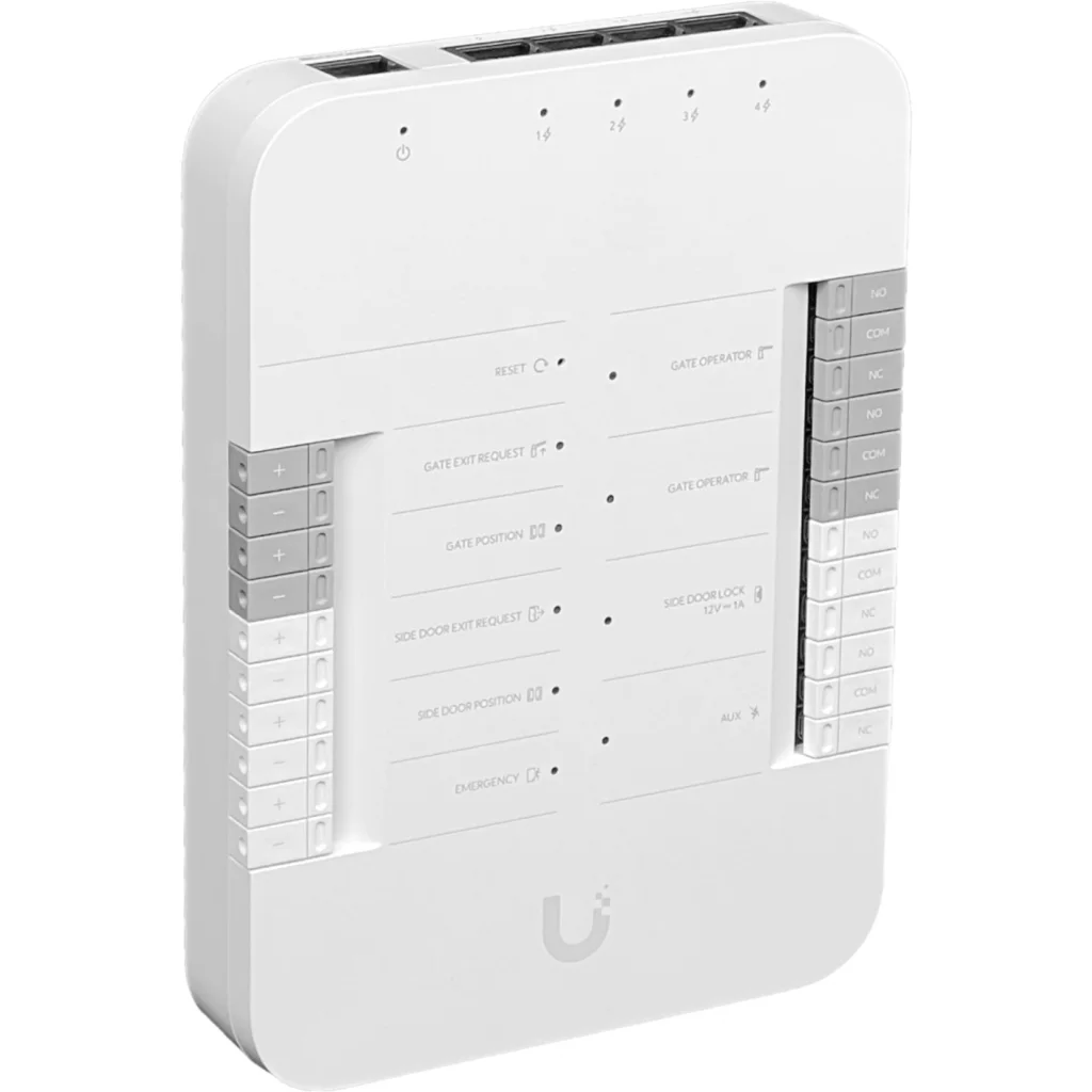 Imagen 2 de Controlador Portón Riel-Din, PoE++, múltiples relés, UBIQUITI UA-HUB-GATE