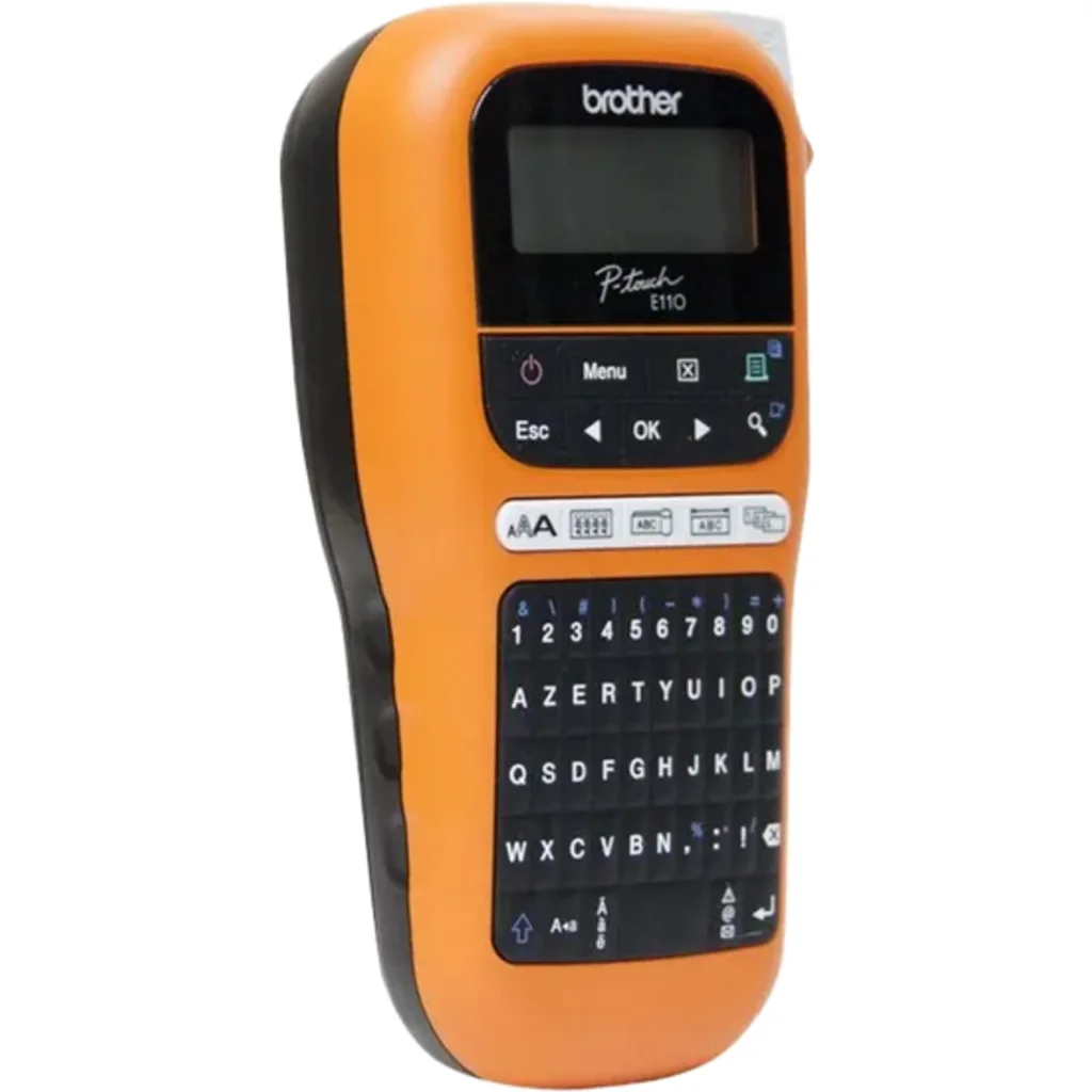 Imagen 5 de Rotuladora Electrónica Profesional Brother PT-E110VP, 180DPI 12mm Cortador