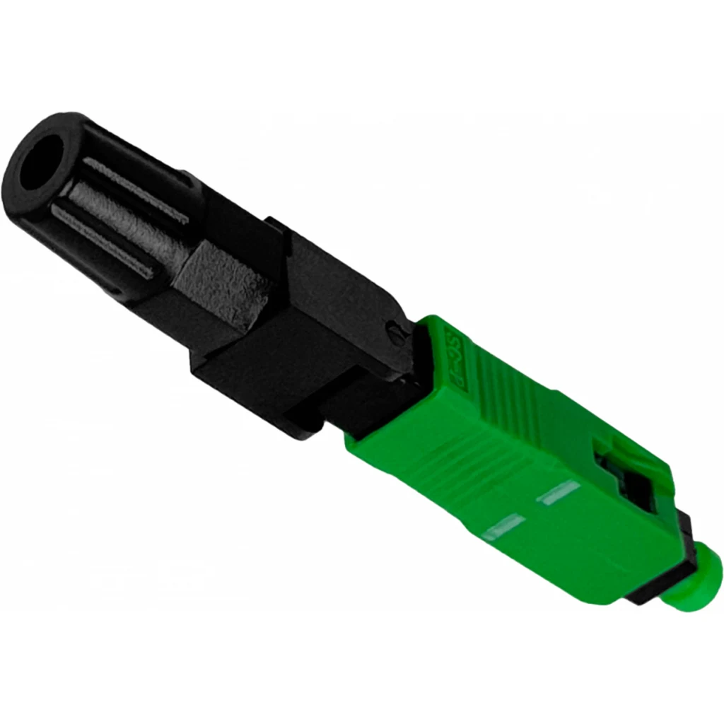 Imagen 2 de Conectores Rapidos MonoModo CFCAR-10. SC/APC Gu Pivote-Negro SM 10-unid G657A SX