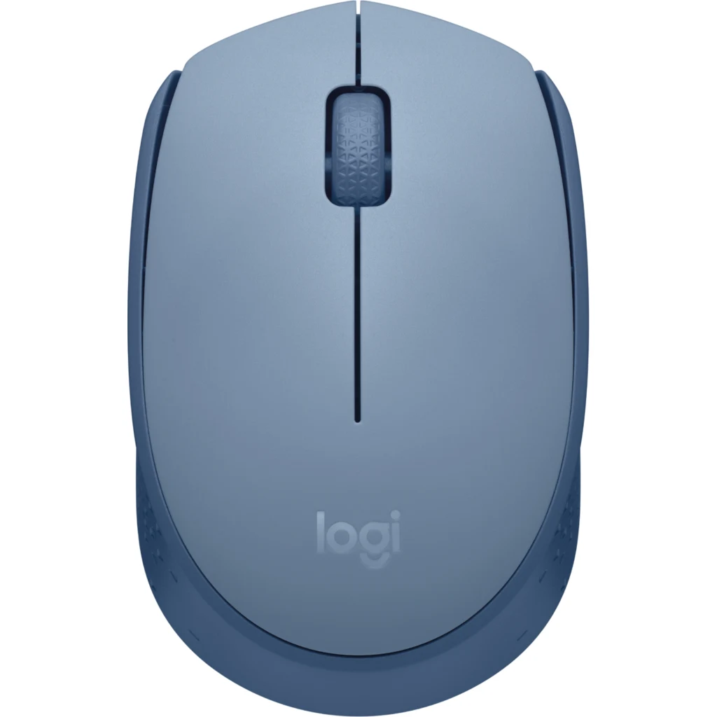 Mouse Inalámbrico Logitech M170 Max DPI 1000 3 Botones Blue Gray Receptor USB