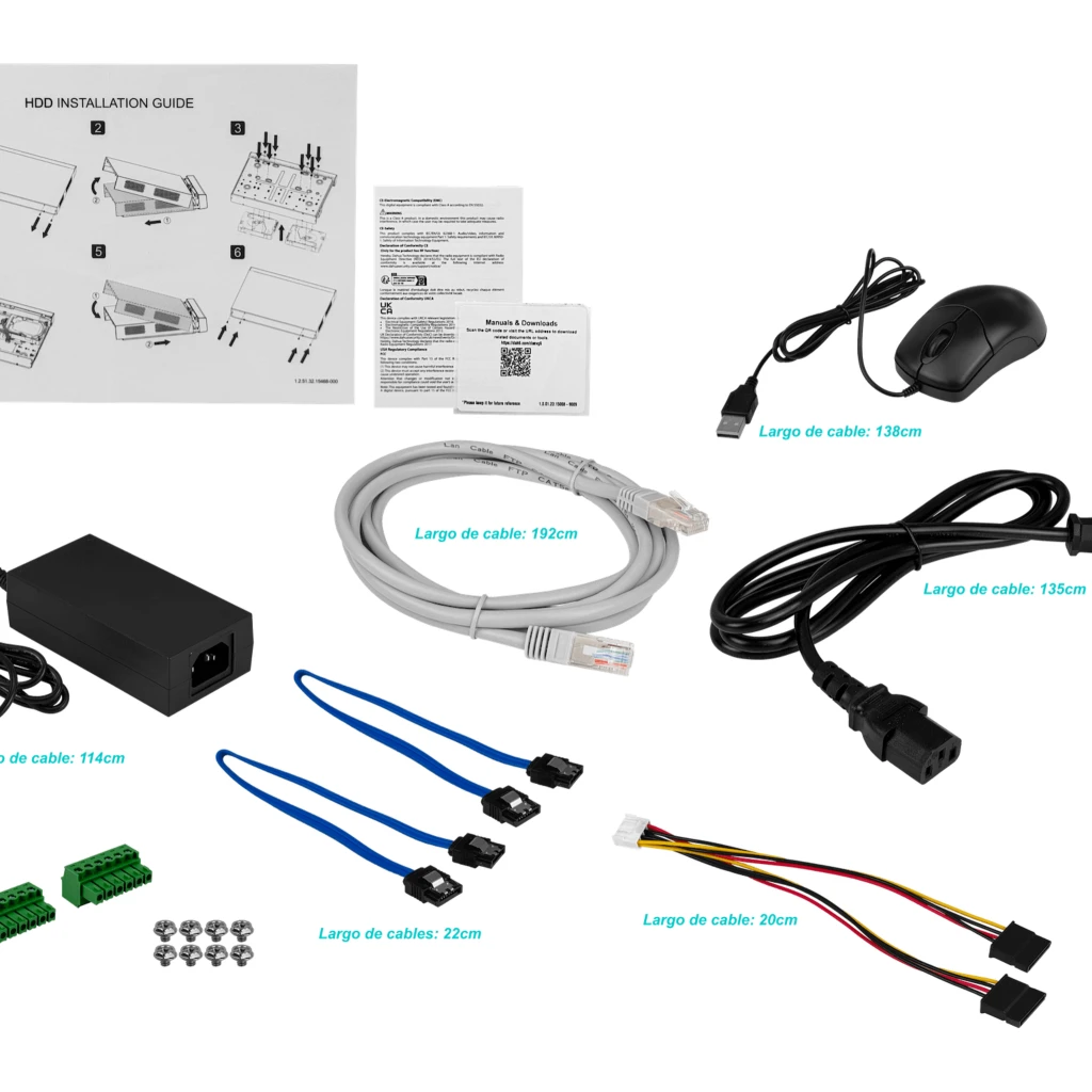 Imagen 2 de DAHUA NVR 32-CH 32MP HDMI VGA RS232 USB RCA 2xSATA20TB WizSense Alarma