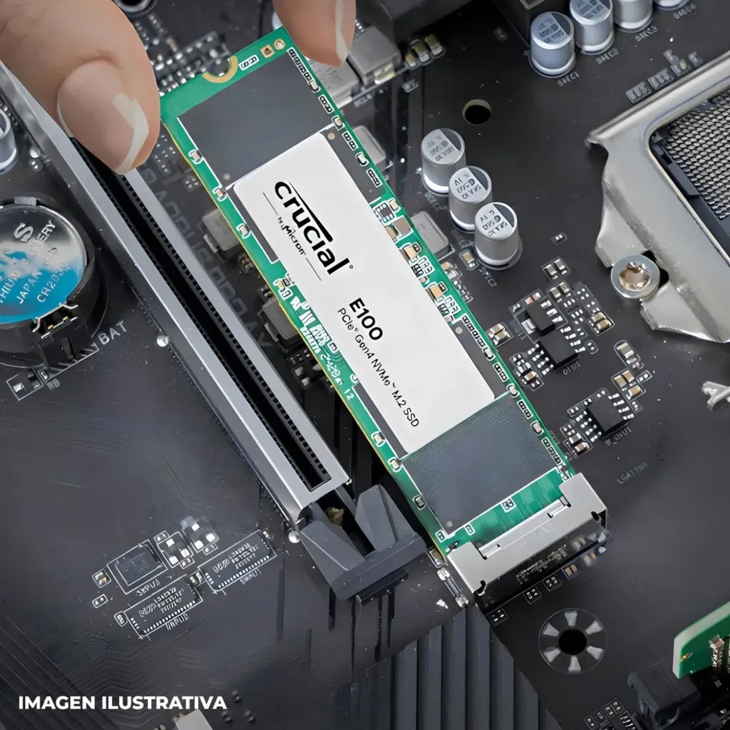 Imagen 7 de D. DURO SSD/M.2 480G/M.2 2280/NVME GEN 4 E100/ 5000MB/ 4500MB CRUCIAL
