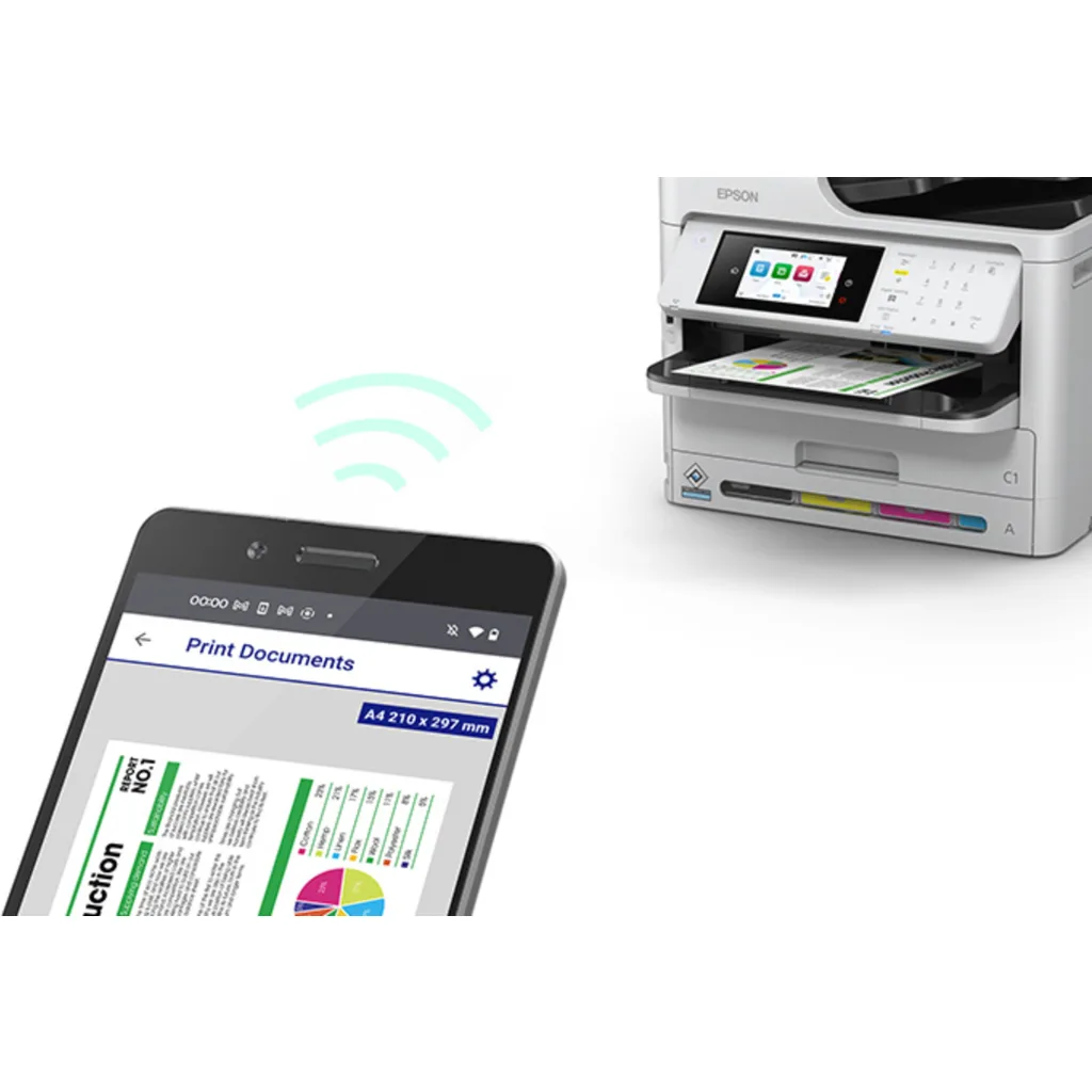 Imagen 10 de Impresora Multifunción Epson WorkForce Pro WF-C5810 Inyec. Tinta Color WiFi USB 
