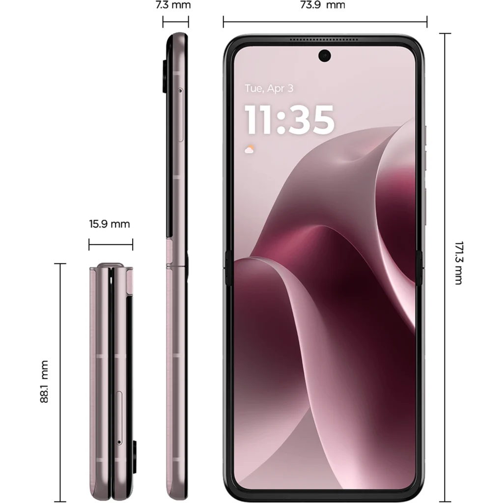 Imagen 6 de Motorola Razr 70 - Cellular phone - Pink