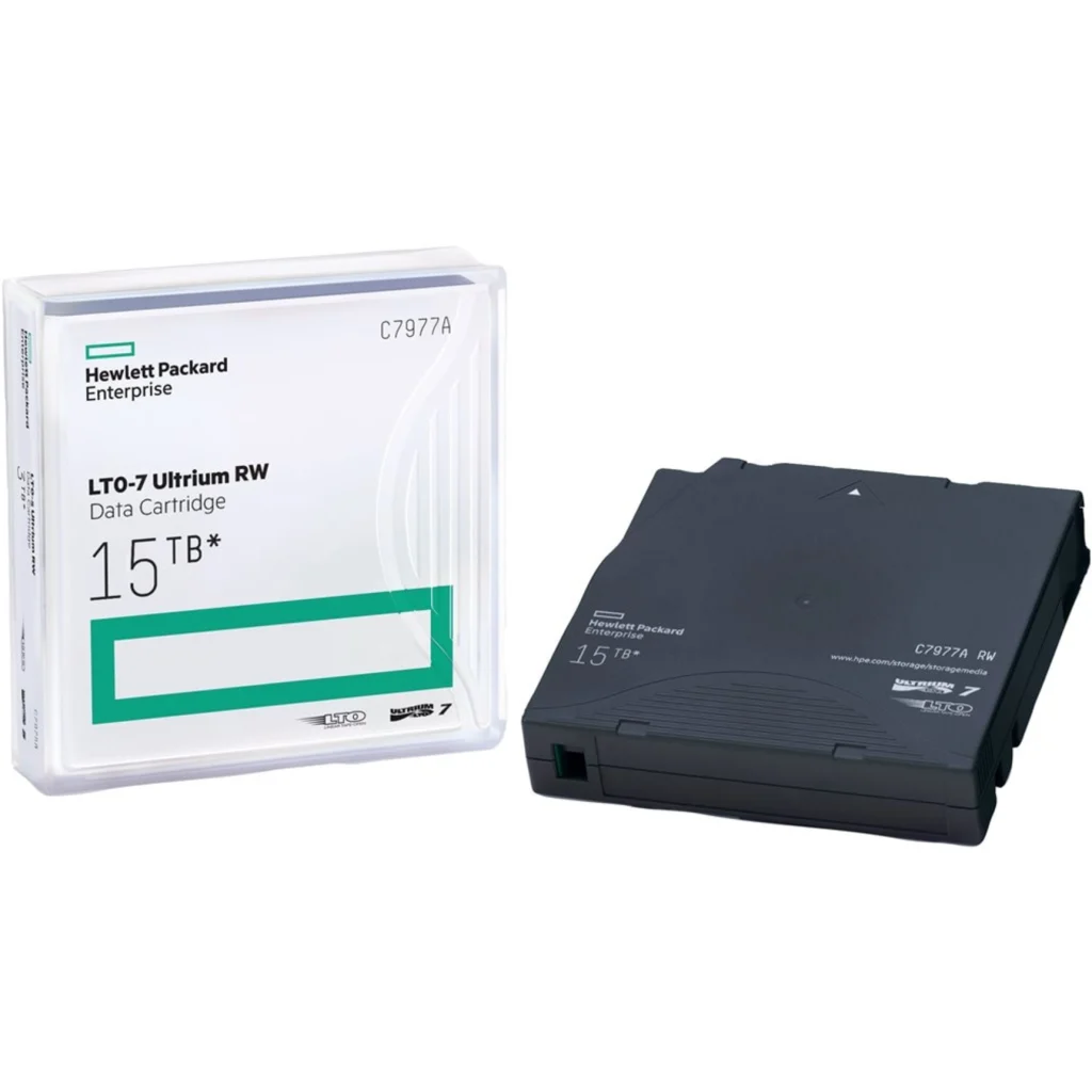 Cartucho de Datos HPE LTO-7 Ultrium Capacidad 15TB Recargable Lectura 700 MB/s