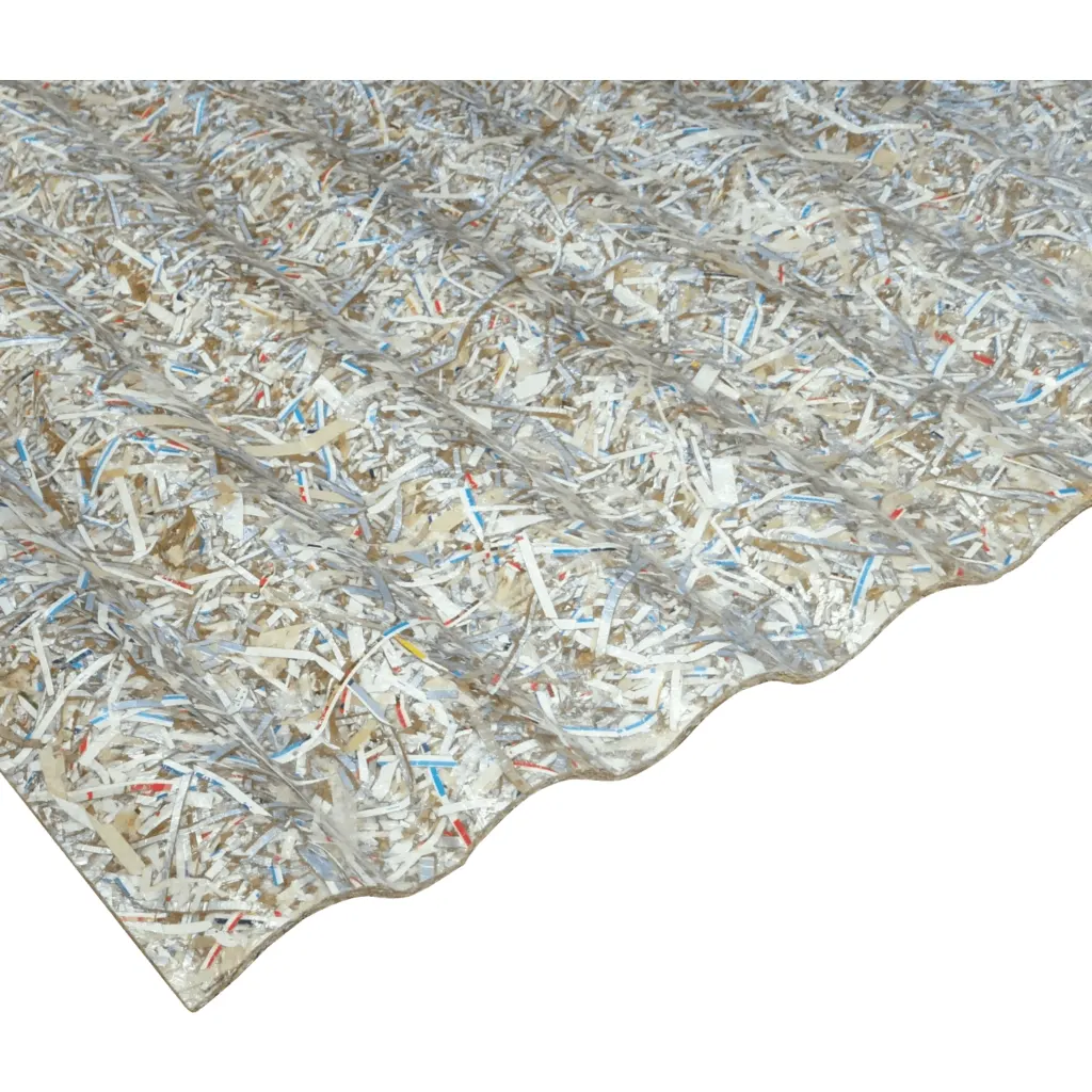 IBAPLAC Ondulado 4mm-6mm 1x2,2m Tetrapack Reciclado 100x220cm 2,2m2
