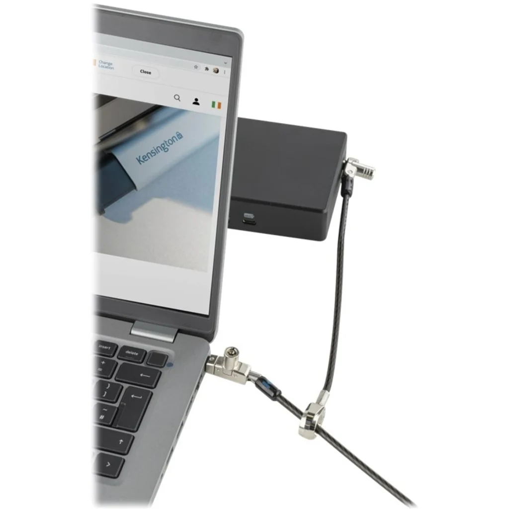 Imagen 6 de Cable de Seguridad Kensington Slim N17, Doble Cabezal Color Negro CON LLAVE