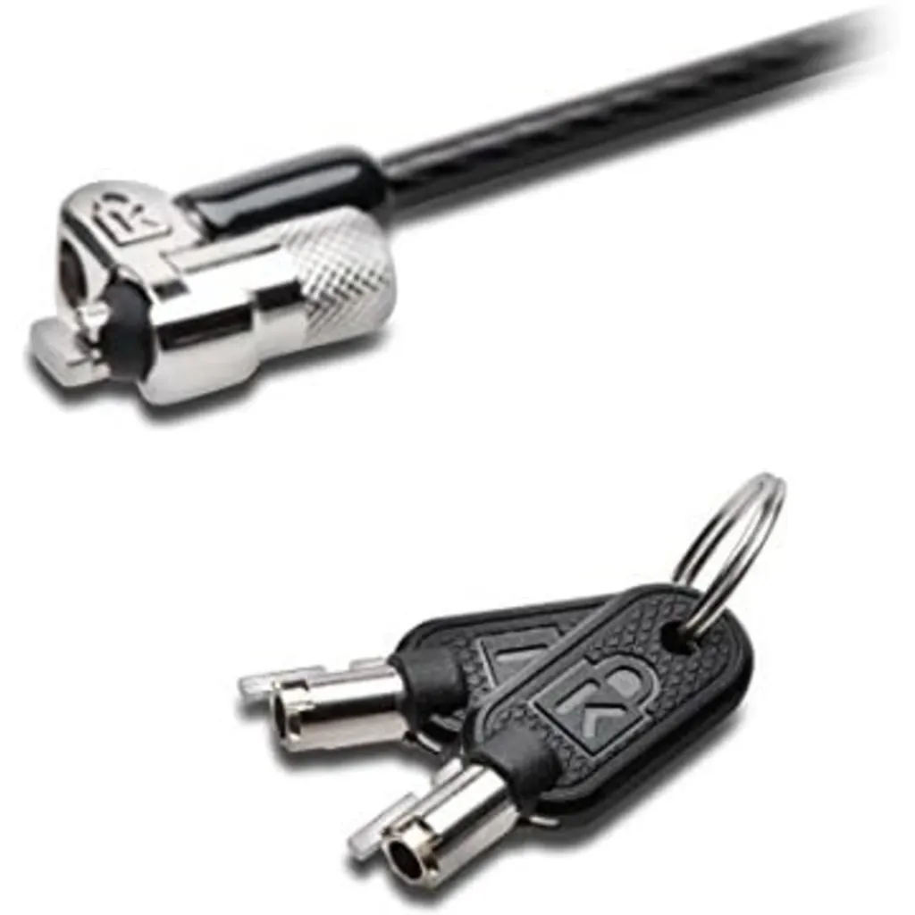 Imagen 1 de Cable de Seguridad Kensington K65020WW Acero al carbon Negro/Plata con Llave