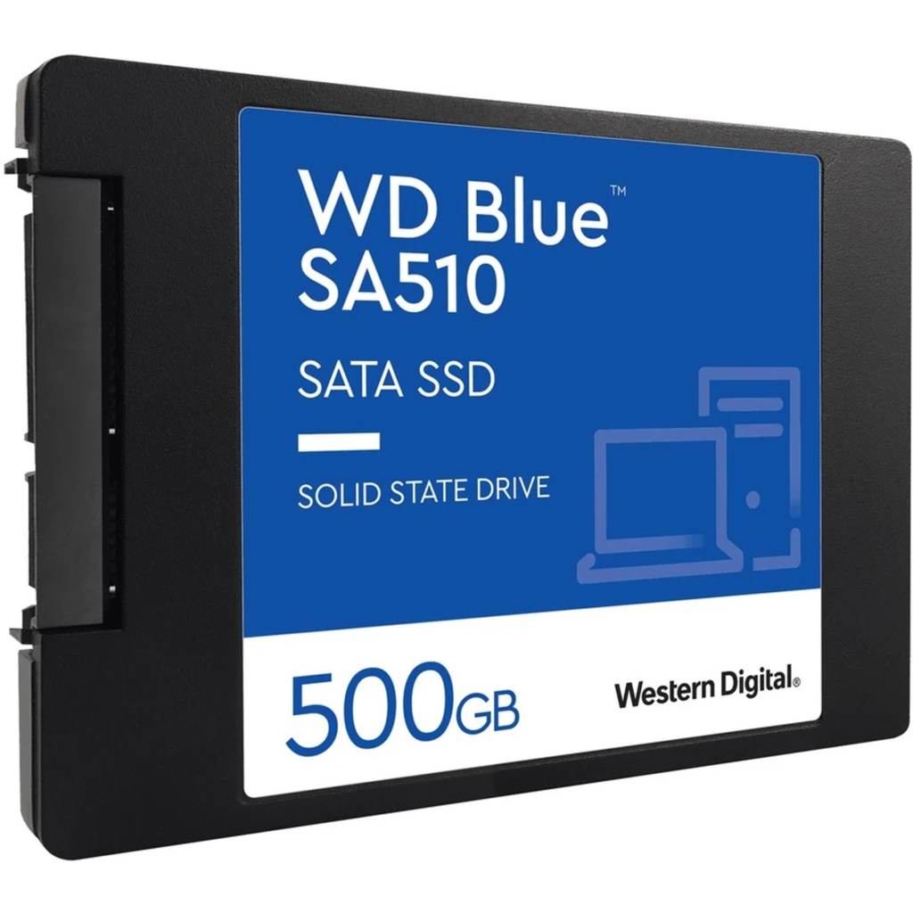Imagen 3 de Unidad SSD Western Digital Blue 500GB 2.5" 7mm SATA 3 6Gb/s 3D Esc 510MBps