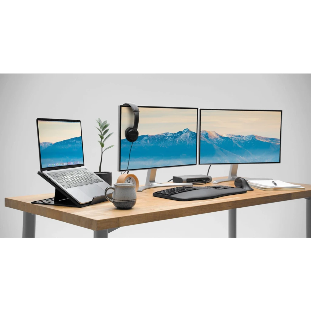 Imagen 7 de Base para Notebook Kesington EASY RISER K50422WW Smart Fit hasta 17" Color Negro