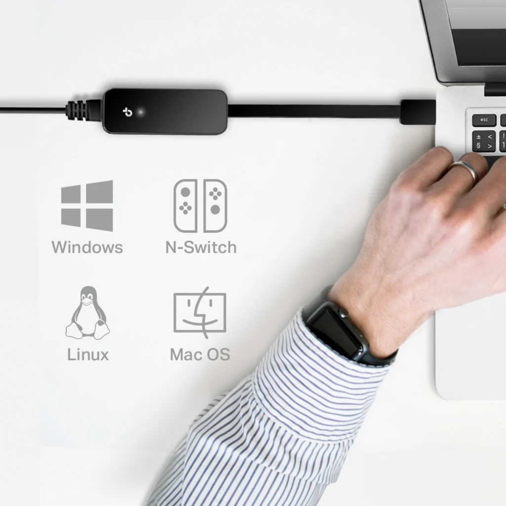 Imagen 7 de Adaptador USB 3.0 a Red Gigabit Ethernet 10/100/1000, AX88179 - TP-Link UE306