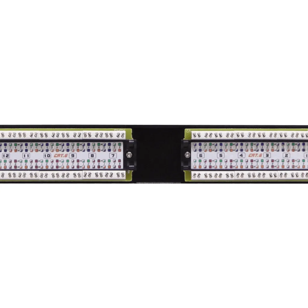 Imagen 2 de Patch Panel Linkmade 12-RJ45 CAT6 UTP 1U CERTIFIC UL