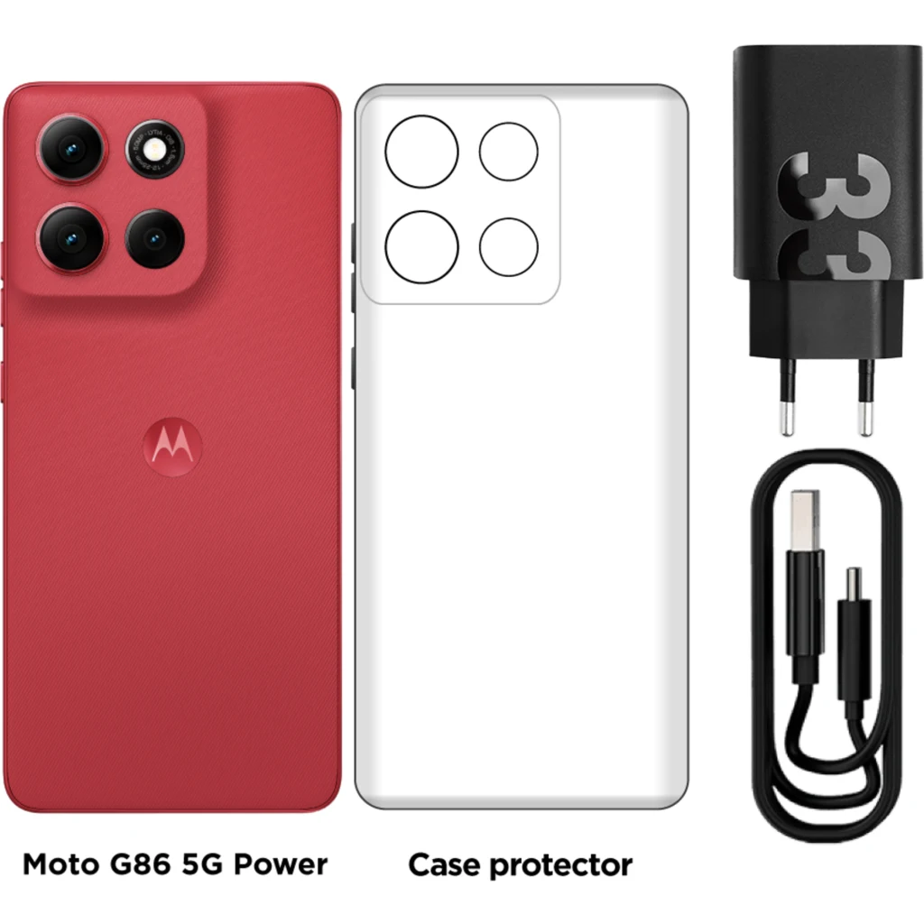 Imagen 4 de Celular Motorola Moto G86 256GB RAM 8GB 50MP 6.67' Cherry