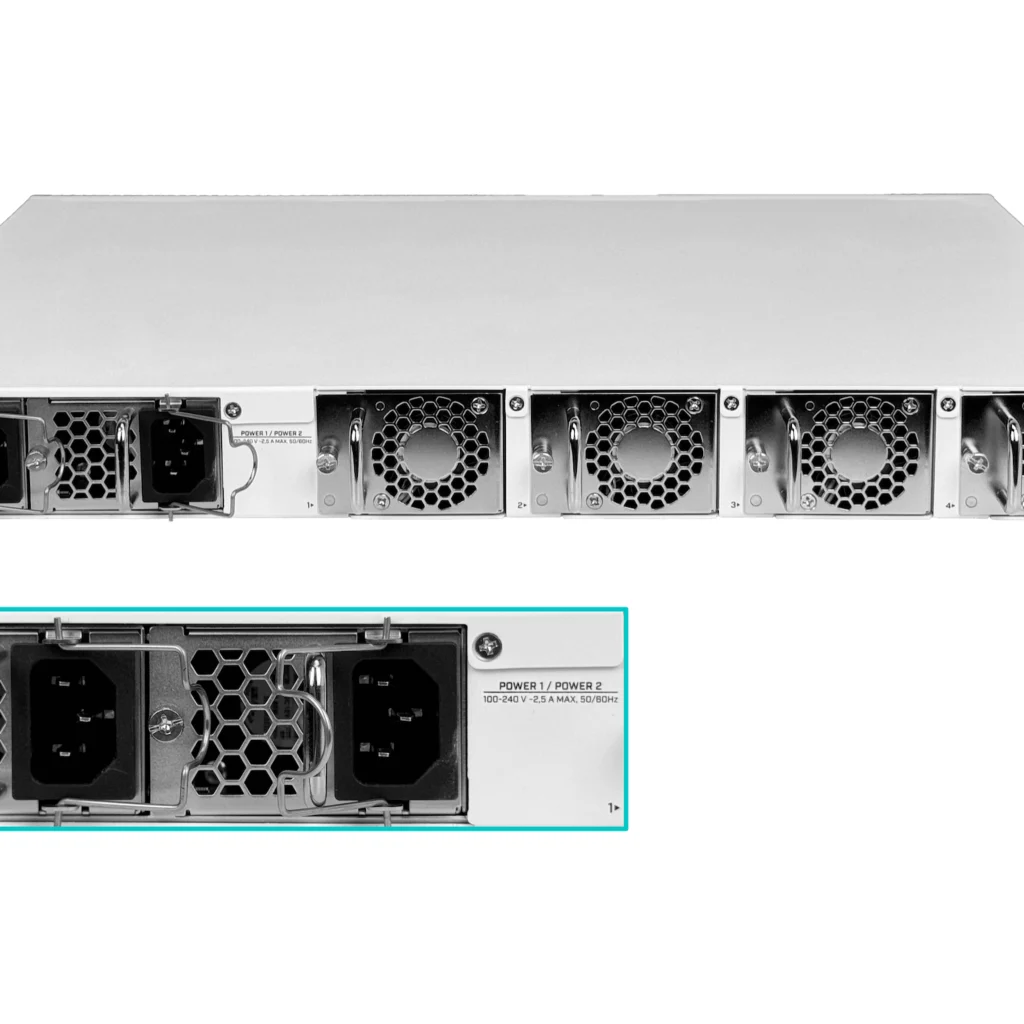 Imagen 6 de Cloud Router Switch CRS520-4XS-16XQ-RM with RouterOS L5 license rackmount case (EU)