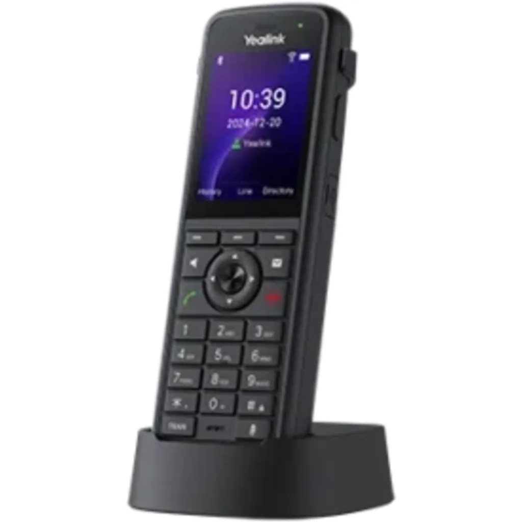 Imagen 3 de Telefono inalambrico robusto SIP WI-FI 6, certificacion IP67 ,pantalla color 2,4 pulgadas, bluetooth 5.0, 4 cuentas SIP y bateria de 3100mAh. Incluye base de carga