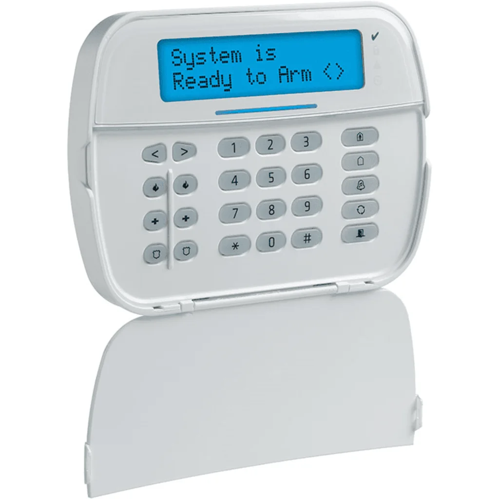 HS2LCDRFPRO9. Teclado LCD Cableado DSC Powerseries PRO con Comunicador PowerG y Prox