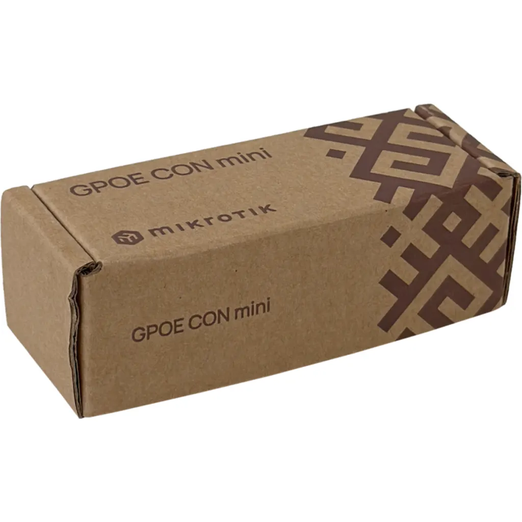 MIKROTIK 2.5Gbps 48V-in(48-57V)-af/at 24V-out 24W Convertidor PoE-RJ45