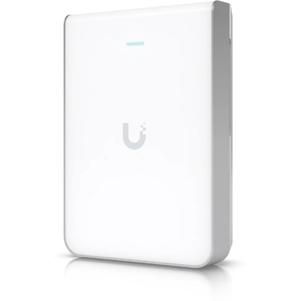 Acces Point UBIQUITI U7-Pro-Wall WiFi 7 Velocidad 10,7Gbps, frec 2,4/5/6GHz