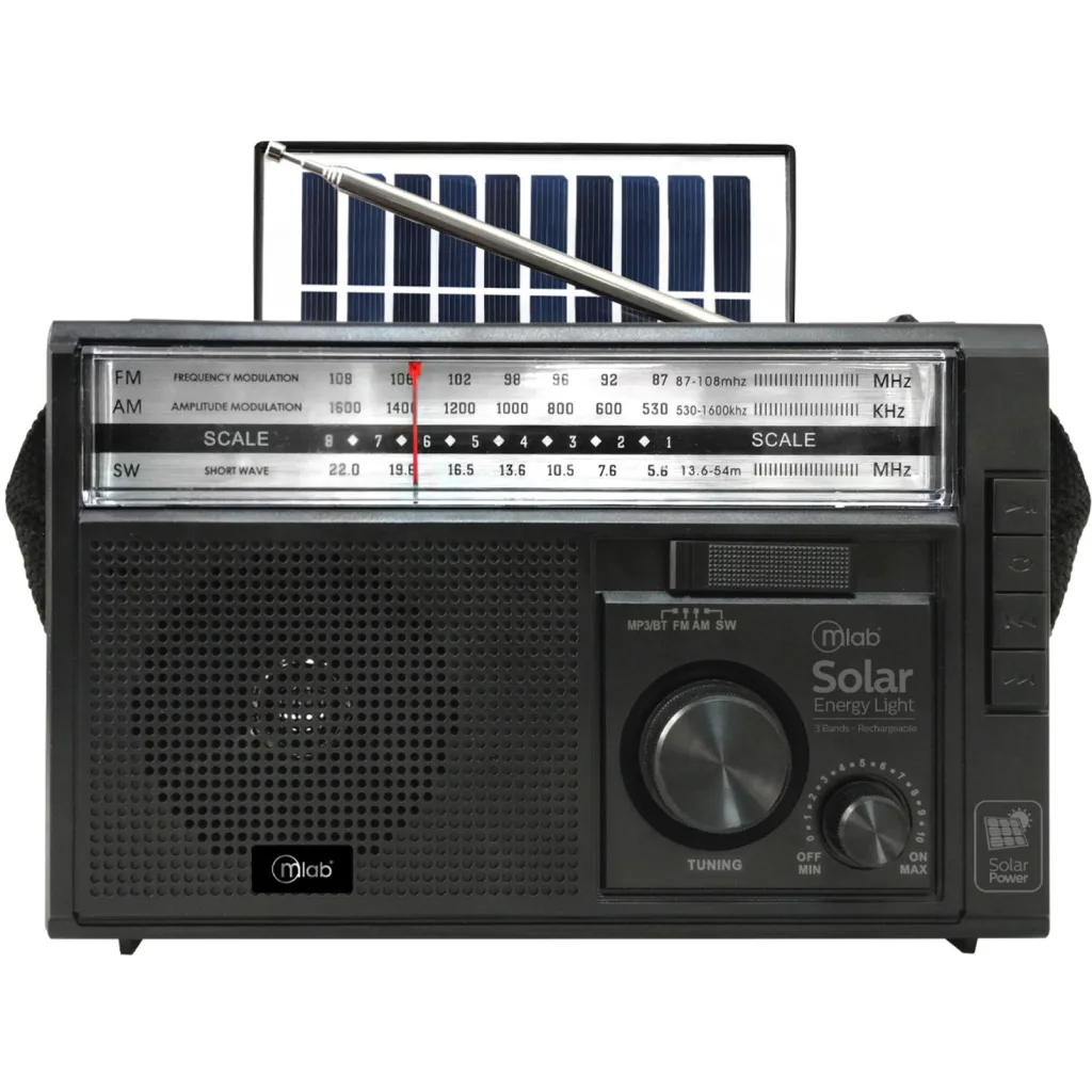 Imagen 2 de MLAB RADIO RETRO SOLAR ENERGY-LIGHT