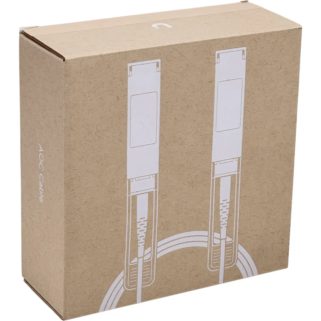 Imagen 1 de UI 30mt QSFP28-100Gbps Cable 3mm Fibra-MM Directa AOC-QSFP28-30M