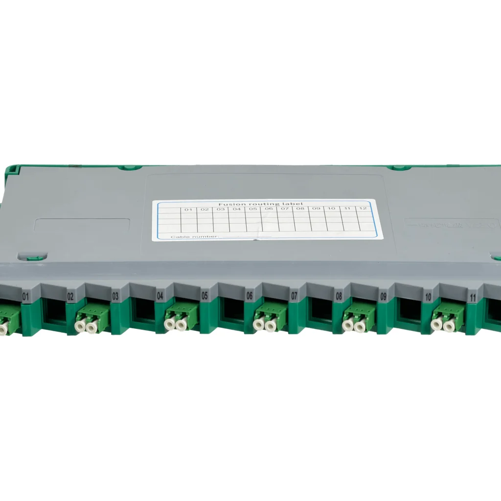 Imagen 2 de Bandeja 12-LC/APC para Cabecera tipo ODF incluye pigtails-SM y coplas