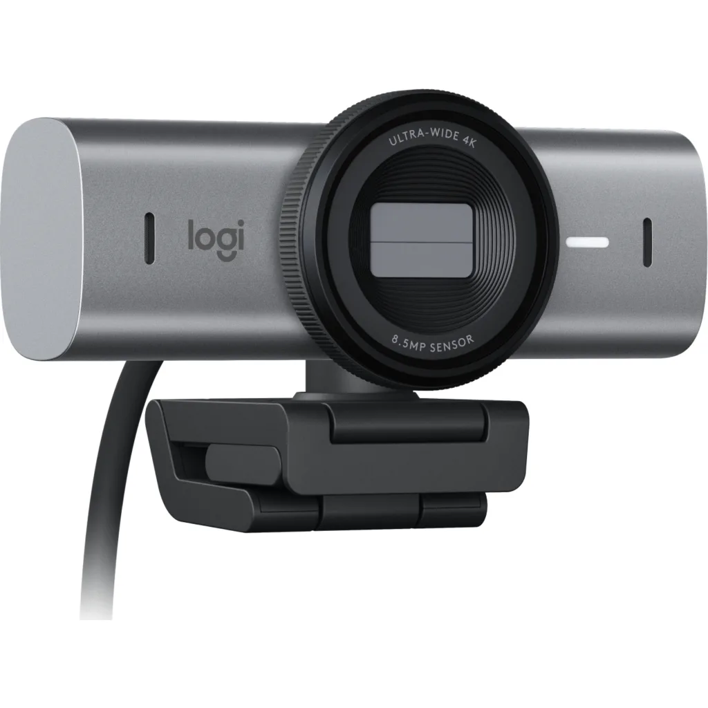 Imagen 1 de Cámara Web Logitech MX BRIO, 4K UHD Comp. Teams, Zoom Google Meet, Streamlab OSB