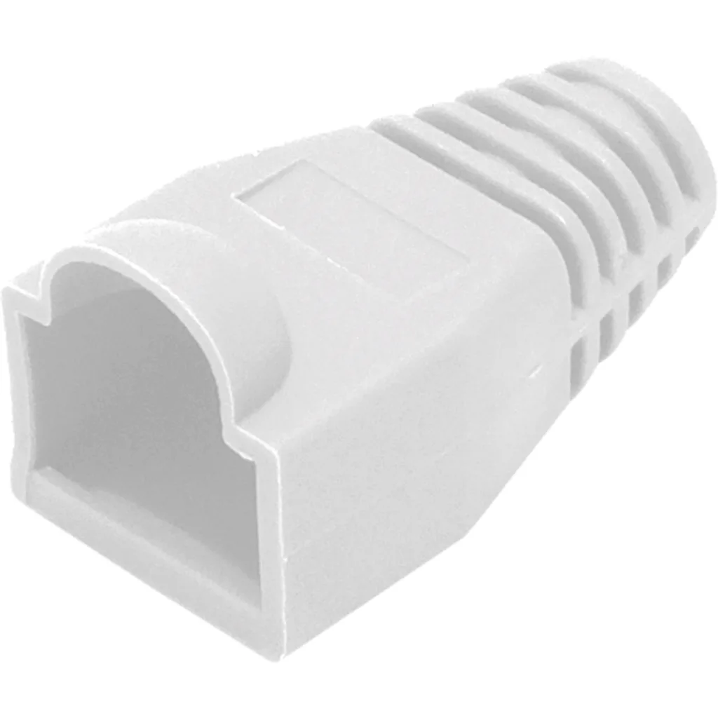 Imagen 3 de Bolsa de 100 Unidades Capuchon para RJ-45 p/Cable CAT5e Linkmade Color Blanco