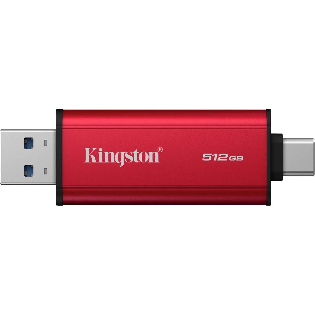 Imagen 2 de Unidad SSD Externo Kingston 512GB Dual USB-C/A Lec1050MB/s Esc950MB/s
