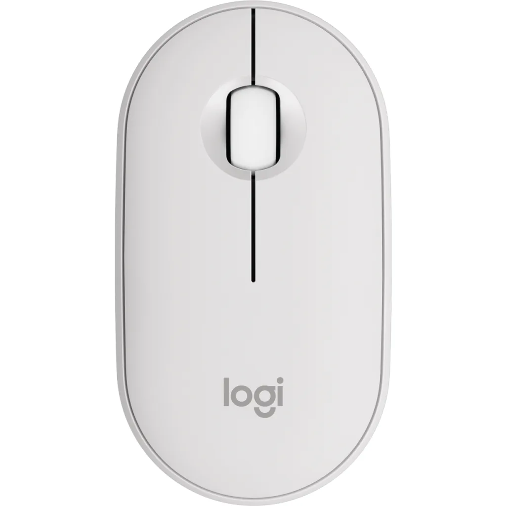 Imagen 1 de Mouse Inalámbrico Logitech Pebble 2 M350S, Óptico 4000DPI 3 Botones Blanco