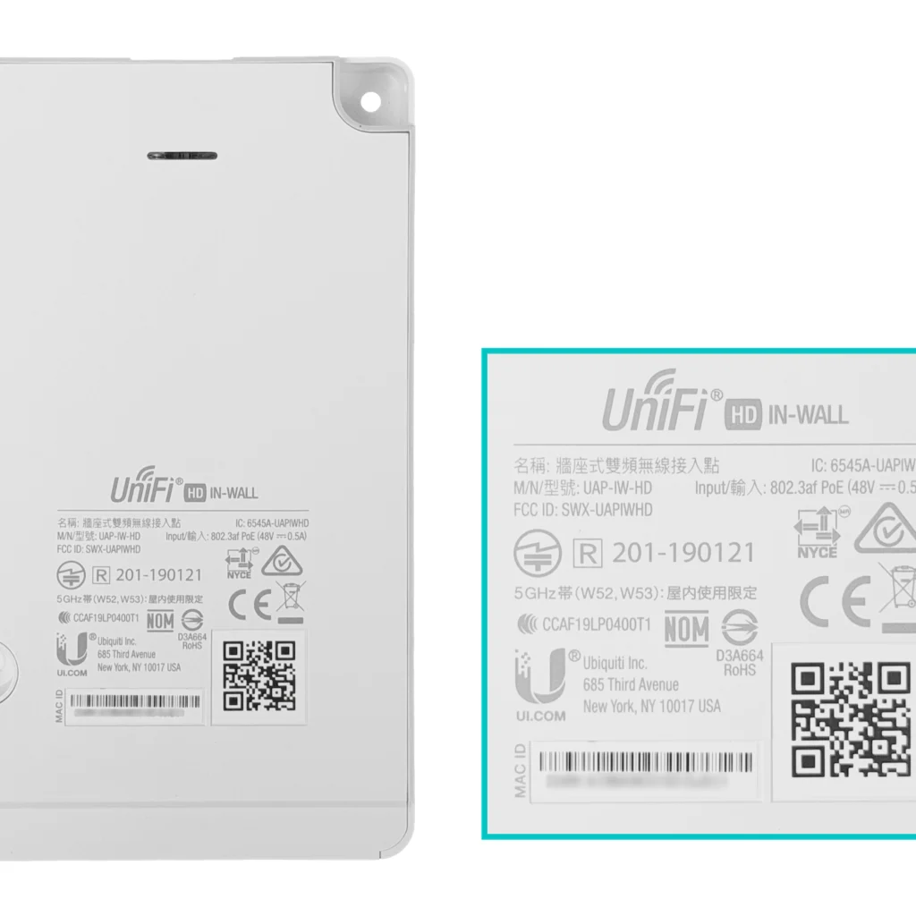 Ubiquiti 1un 5-1000-LAN 2,4/5GHz 4x4 300/1733mbps 23/26dBm req-PoE