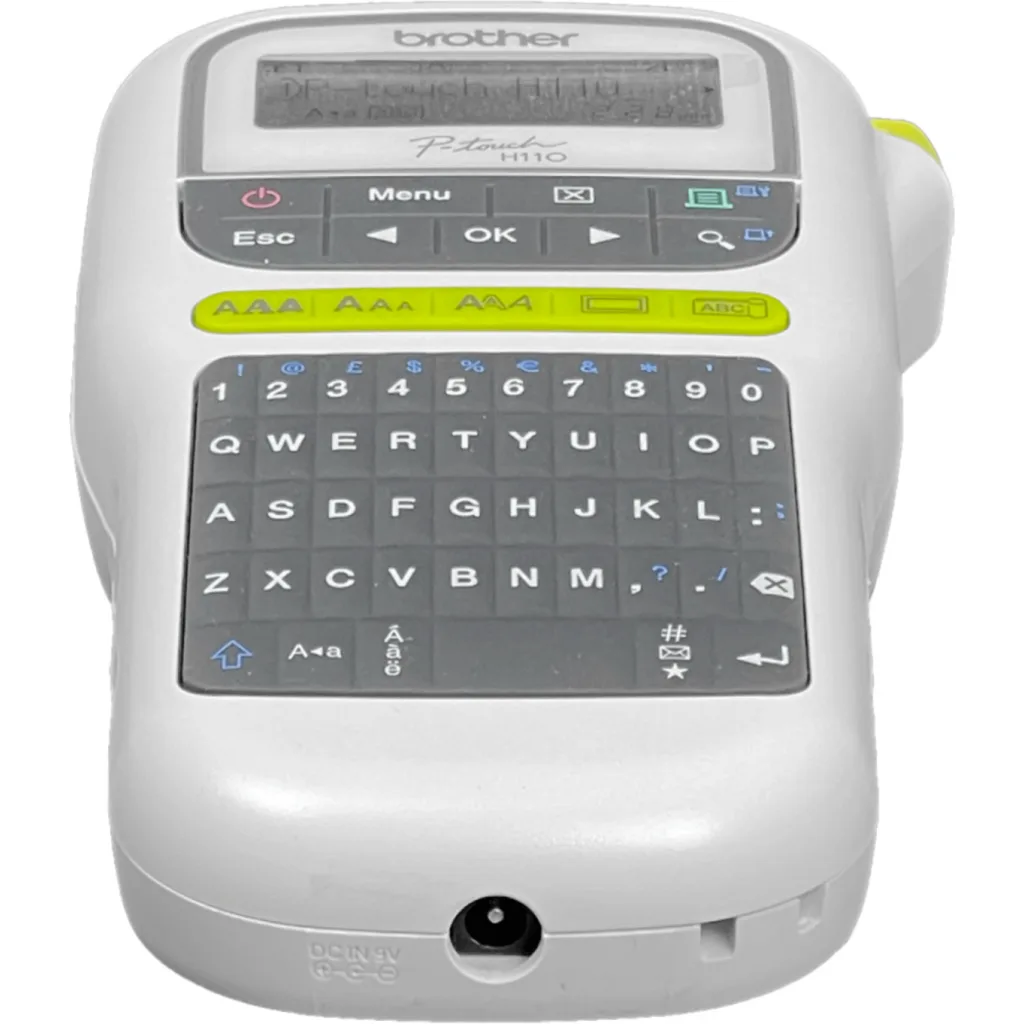 Imagen 6 de BROTHER QWERTY 1-Mano Rotuladora Etiquetadora TZe/3,5-12mm req/6-AAA
