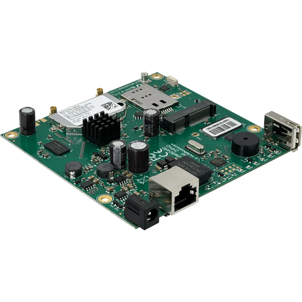 MIKROTIK L4 2,4GHZ 2x2 MINIPCIE 1-1000 2-MMCX USB 600MHZ 64MB SIMCARD